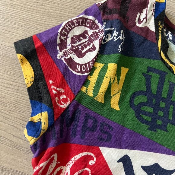 RALPH LAUREN POLO Girls Dress size 6 Varsity Pennant Spirit Flag Football Skull - Picture 8 of 12